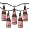 Northlight 10-Count Brown and Red Vintage Pepsi Bottle Novelty Christmas Light Set, 8.5ft Green Wire